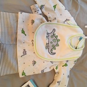 Baby boy set with rib
